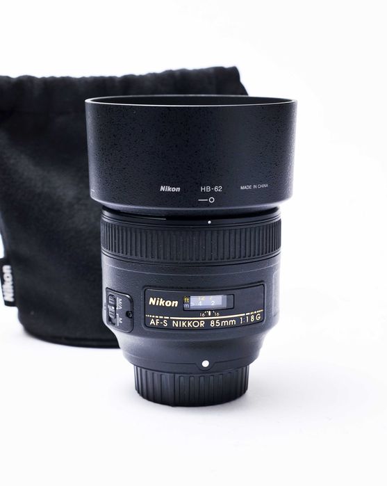 Nikon AFs 85mm f1.8 G ED