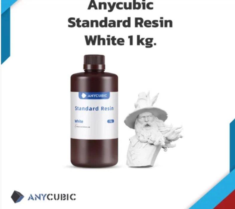 Anycubic Basic/Standart (UV Resin) White Белая Біла