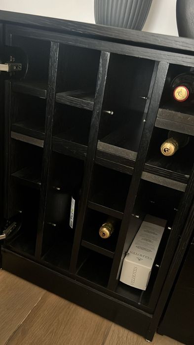 Móvel de sala preto