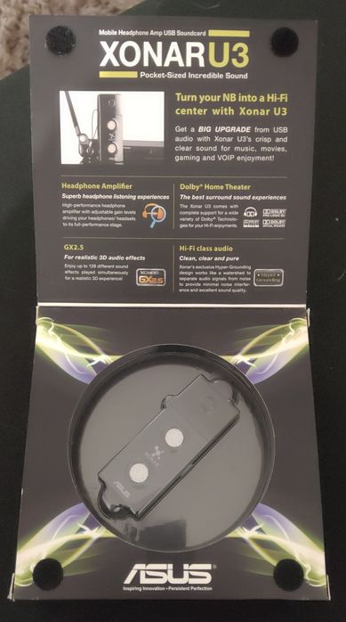 Placa de som ASUS Xonar U3