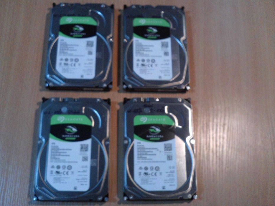 Dysk 4TB Seagate ST4000DM004 3,5" 256MB Cache doskonały stan - 4 szt.