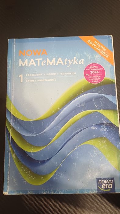 Nowa Matematyka klasa 1 zakres podstawowy.