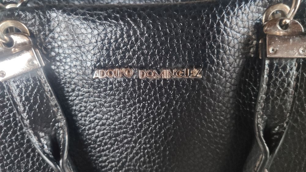 Carteira preta Adolfo Dominguez