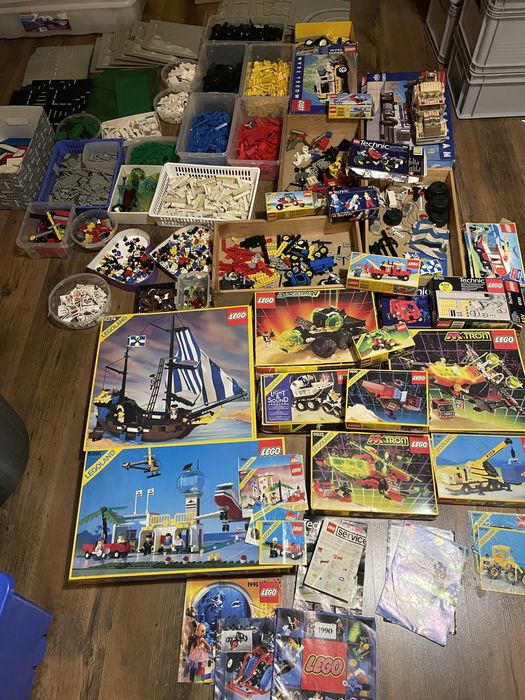 Duzy mix klockow lego system legoland pirates model team m-tron space