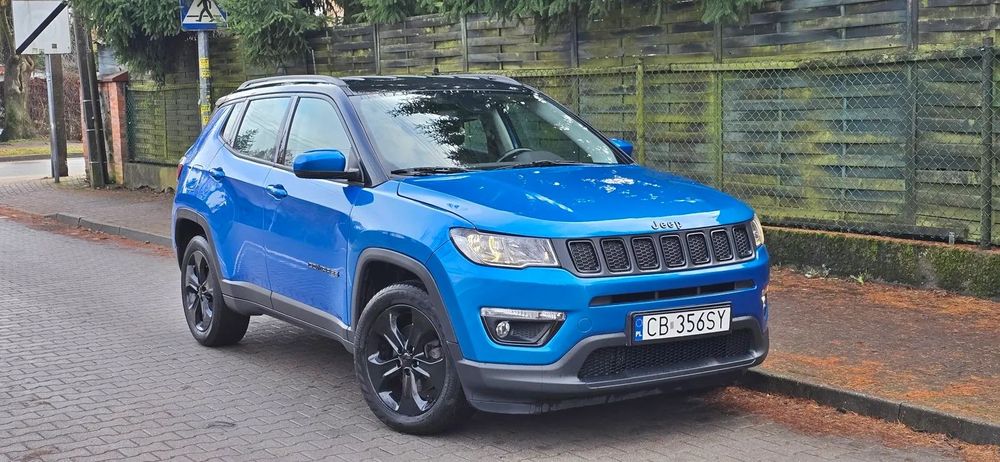 Jeep Compass 2019r 140KM Grzana Kierownica Fotele Kamera Navi Asystenci Hak