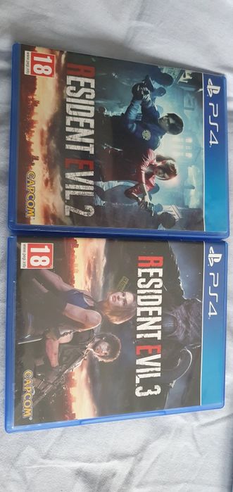 Resident evil 2,3 ps4