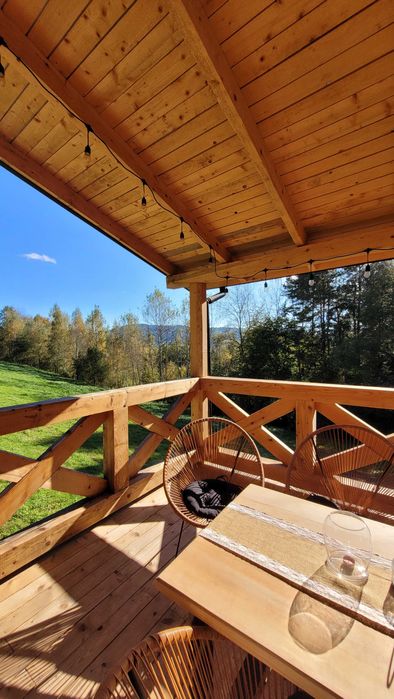 DOMEK NA GÓRACH z jacuzzi i sauną, Beskidy, góry, noclegi