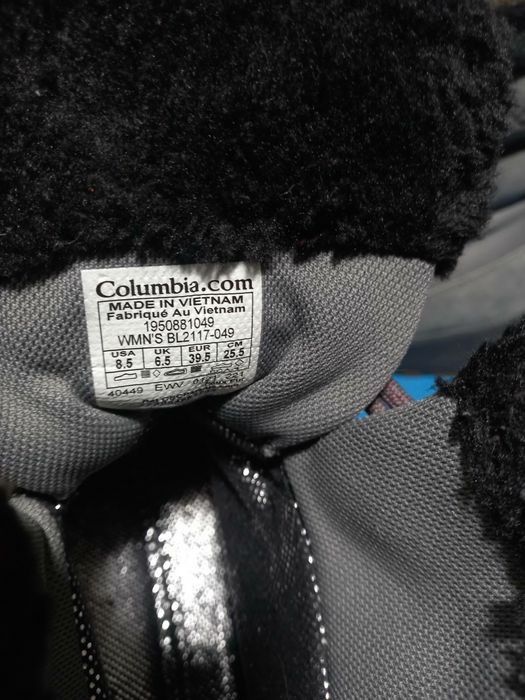 Columbia wtr термо кросівки