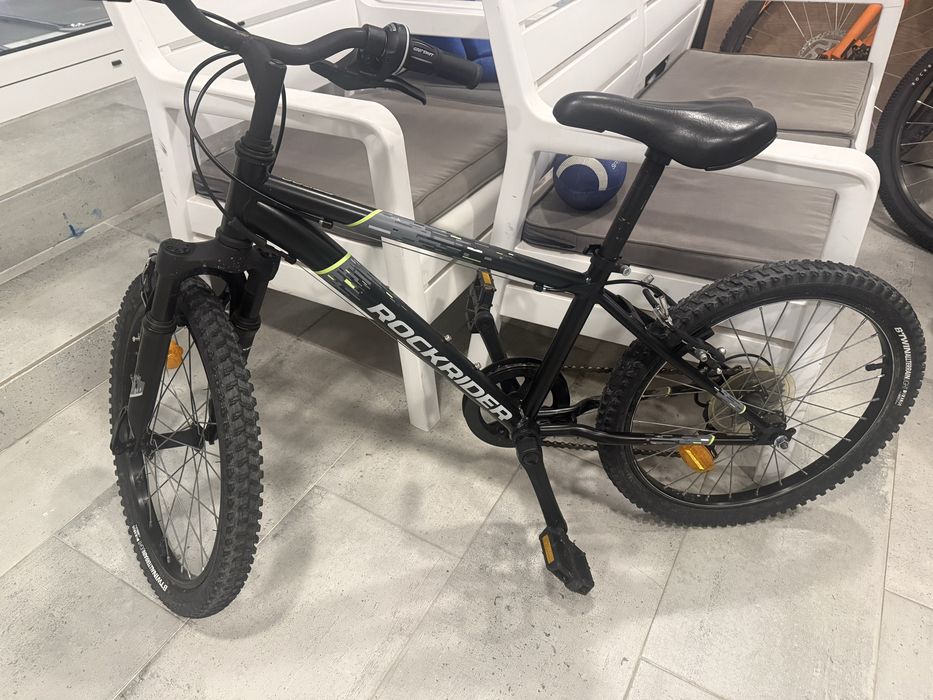 Bicicleta Rockrider st500 roda 20’ para criança de 6 anos