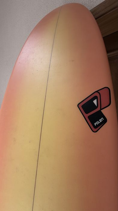 Polen - prancha surf  7,6’+ saco FCS azul