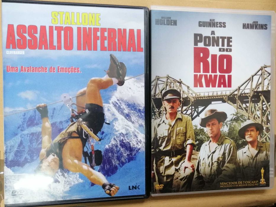 Assalto infernal (Cliffhanger) Stallone A ponte do rio Kwai