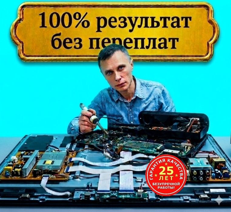 Ремонт телевизоров на дому.Гарантия. 100% результат. Салтовка  - Н.Дома- ХТЗ- Рогань-'Горизонт-быстрее