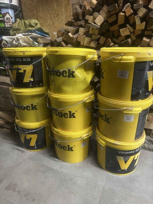 Штукатурка силіконова камінцева shtok k 15, зерно1,5 мм, база А. 25 кг