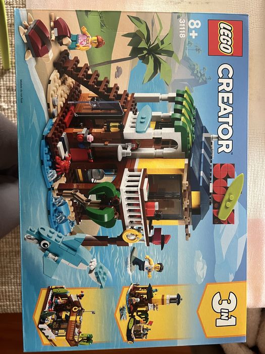 Lego casa de surfista 31118 NOVO