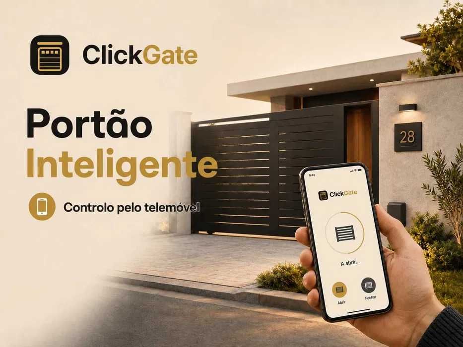 Transforme o Seu Portão em Inteligente | Controlo pelo Telemóvel
