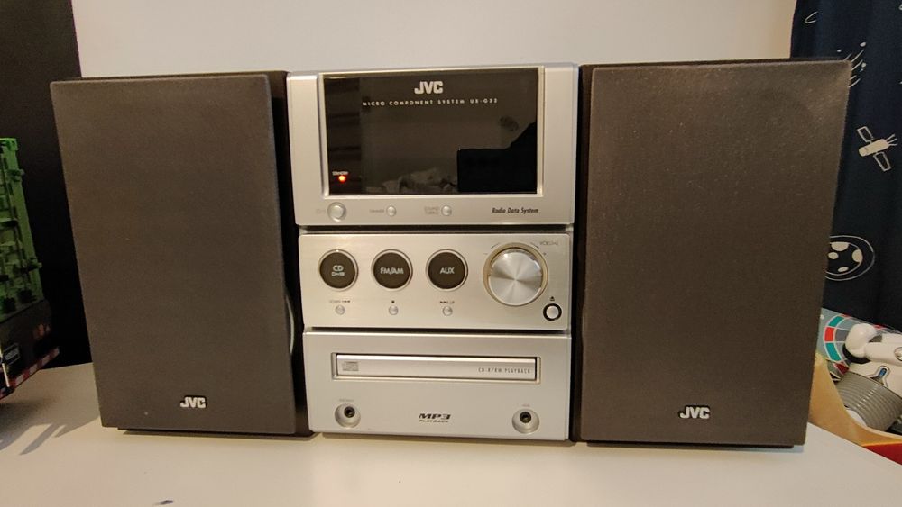 JVC UX-G33 wieża stan dobry, wieża + pilot