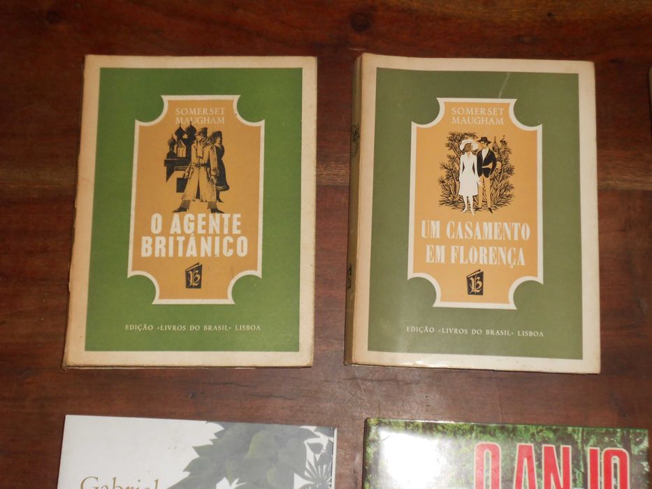 Livros Maugham, Tolstoi, Remarque, Garcia Marquez, Konsalik