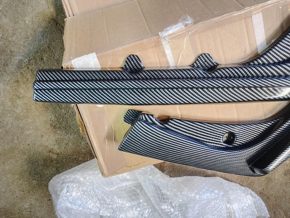 Dyfuzor zderzaka + splittery carbon