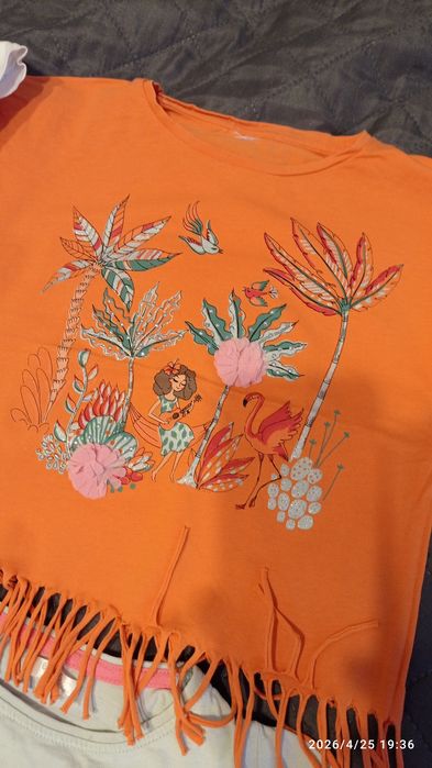 8 t-shirt dla dziewczynki r 116