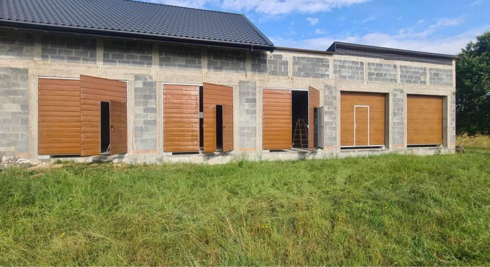 Bramy Garażowe uchylne / dwuakrzydlowe/ drzwi stalowe PRODUCENT