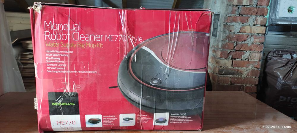 Robot-Odkurzacz  automatyczny Moneual