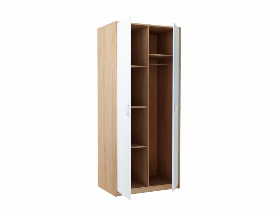 NOWA szafa z drążkiem i półkami 193x85x55 - DOSTĘPNA OD RĘKI