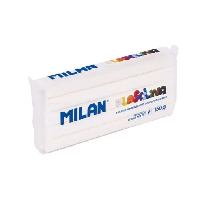PLASTELINA 150gr biała. Milan