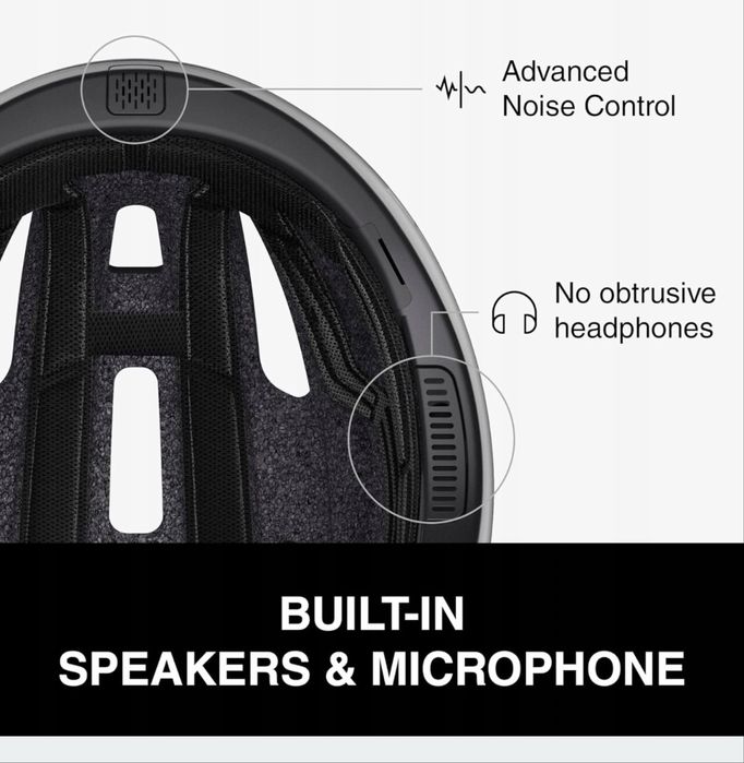 Kask rowerowy Sena R1 EVO Smart L 59-63 cm Bluetooth
