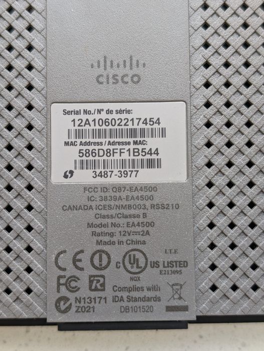 Роутер Cisco EA4500