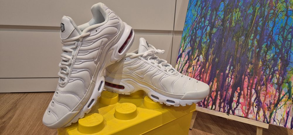 Nike Air Max Plus TN — rozmiar 44 | Triple White