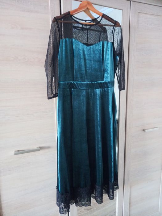 Сукня зелена 52 р.