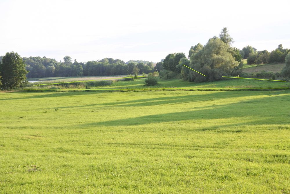 Działka nad jeziorem