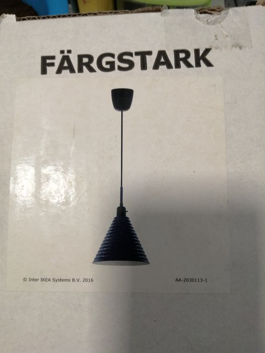 Candeeiro suspenso de teto