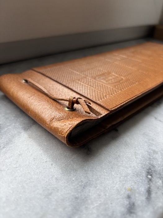 Album na zdjęcia w skórzanej oprawie z okresu PRL - nieużywany