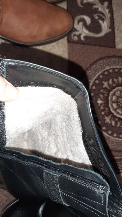 Напівчоботи, жіночі, шкіра