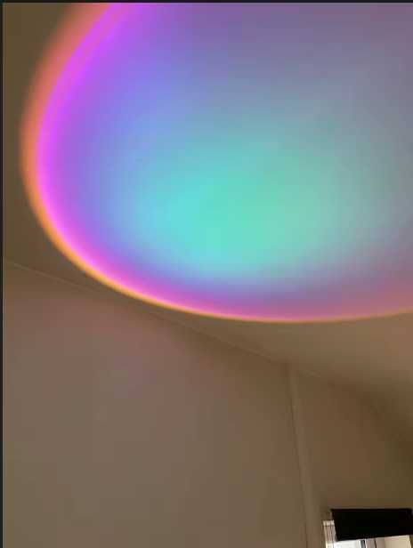 USB атмосферна лампа HOMEFISH (Sun blue) | працює від павербанка