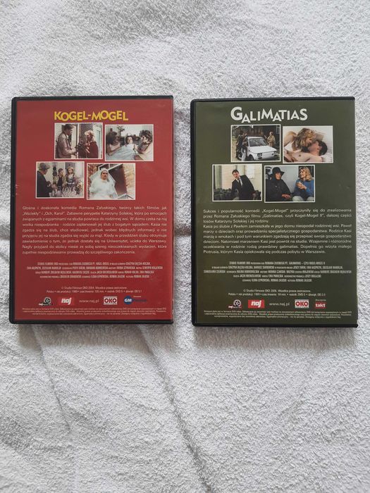 "Kogel-Mogel"+ "Galimatias" 2 x DVD