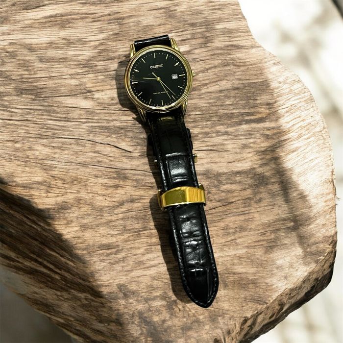 Часы Orient кварцевые gold