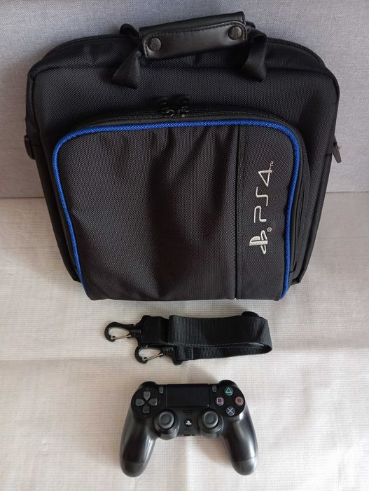 Comando original Sony dualshock 4 V2 PS4 PlayStation 4 + bolsa de arrumação e transporte