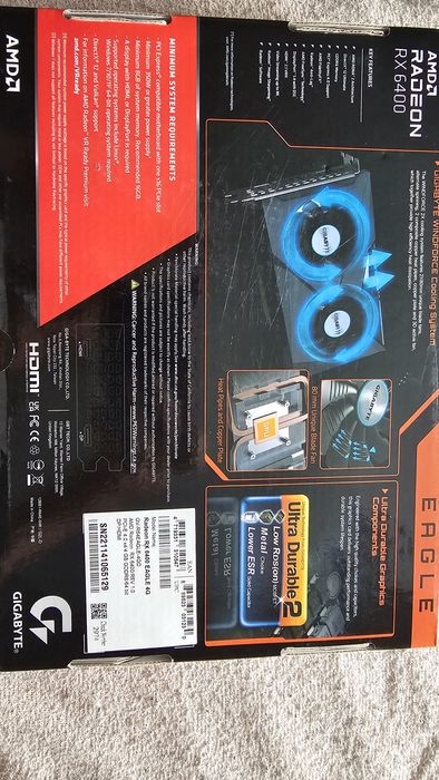 Radeon AMD 4gb 6400 rx karta graficzna Racibórz • OLX.pl