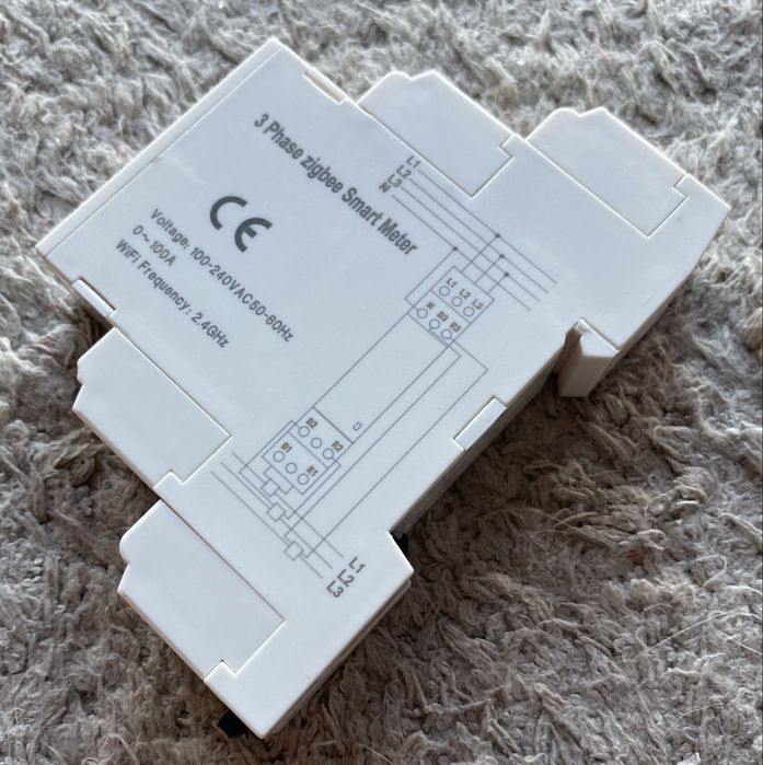 Трифазний лічильник енергії Zigbee