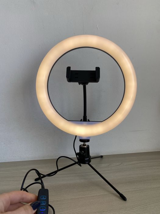 Ring Light LED com tripé