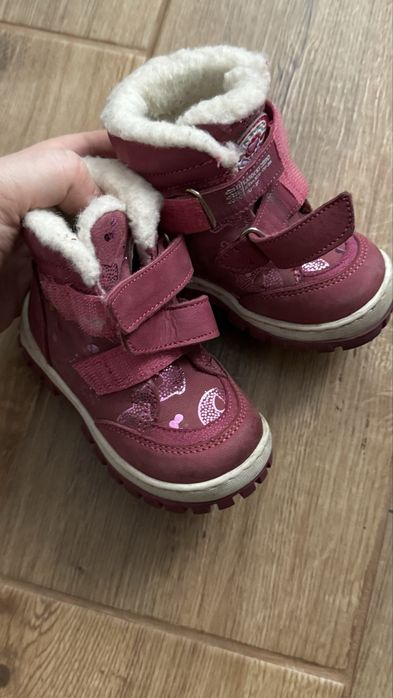 Чоботи зимові дитячі для дівчинки