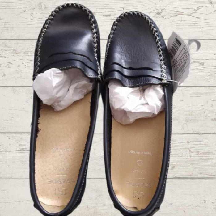 Mocassim azuis escuros Seaside