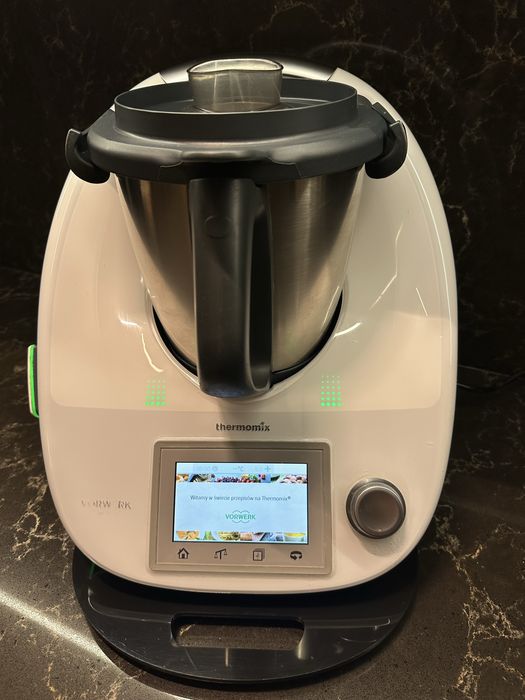 Thermomix TM5 - kompletny zestaw akcesoriów, podstawka i cook-key