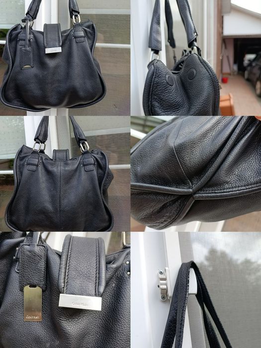 Сумка чорна  Kelvin Klein( натуральна шкіра), Louis Vuitton .