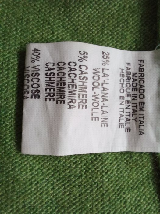 Пуловер з вовни та кашеміру