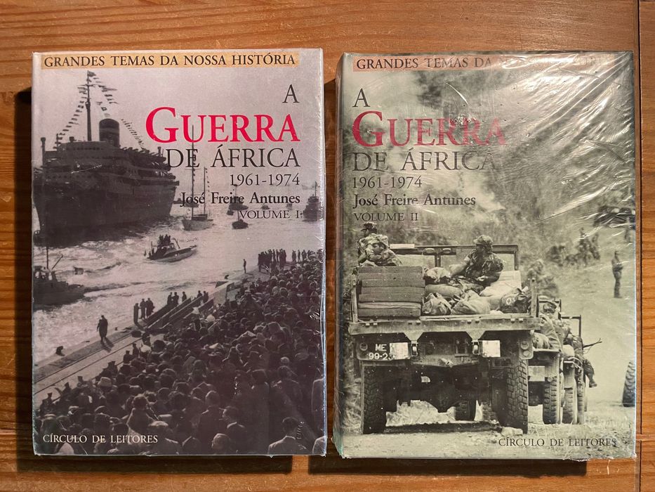 A Guerra de África (2 volumes) - José Freire Antunes (portes grátis)