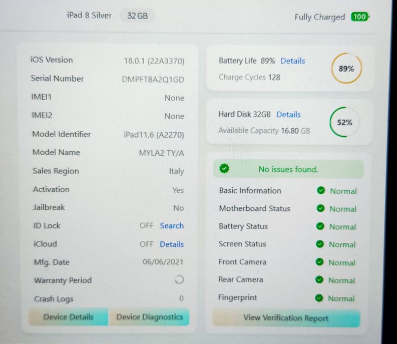 Apple iPad 8 (Preço fixo)
