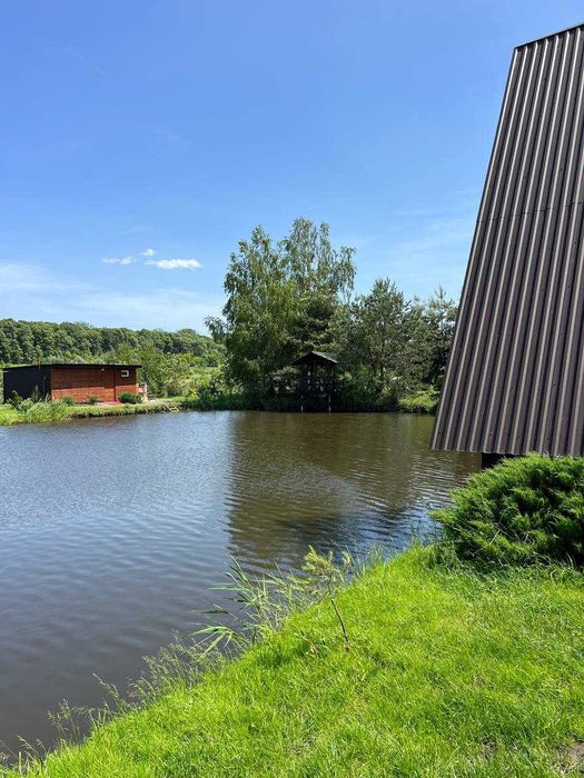 Продаж земельної ділянки 115сот з відпочинковим комплексом, с. Вовчухи